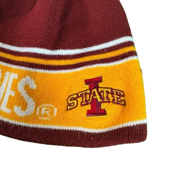 Iowa State University Cyclones ISU Knit Beanie Hat Embroidered Winter - Picture 4 of 7